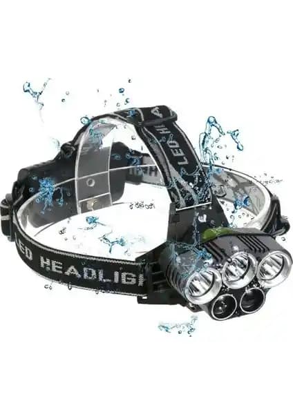 SW Future 95000 Lümen 5x Xm-L T6 LED Kafa Lambası: Yüksek Performanslı ve Dayanıklı Aydınlatma Cihazı