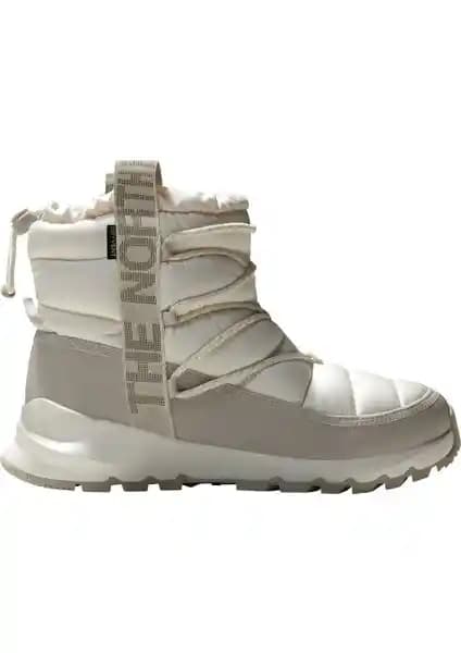 The North Face W Thermoball Lace Up WP Beyaz Kadın Outdoor Botları Şıklık ve Fonksiyonellik Bir Arada