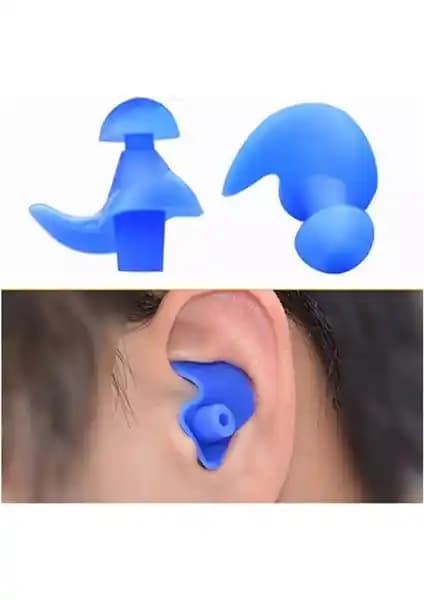 Traje Den 1 Çift Kulak Tıkacı: Yüzme ve Su Sporları İçin Dayanıklı ve Konforlu Koruyucu