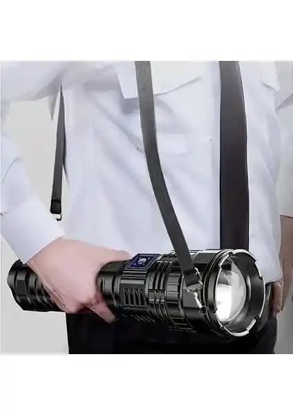 Valkyrie Ultra Güçlü M80 LED Şarjlı El Feneri Yüksek Parlaklık ve Dayanıklılık Özellikleri