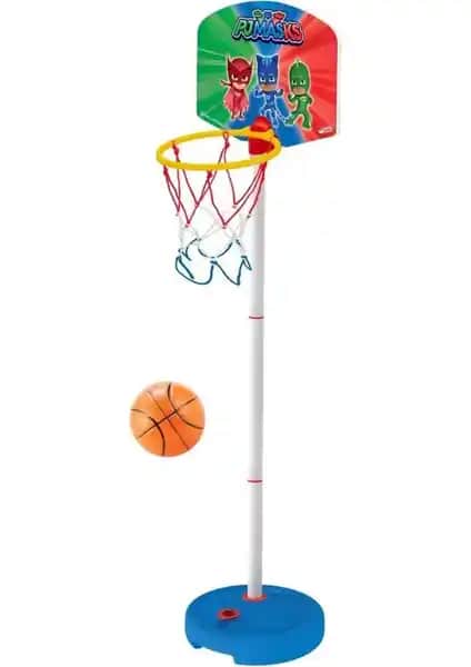 Vardem Dede PjMasks Küçük Ayaklı Basketbol Potası Çocuklar İçin Güvenli Spor Ekipmanı