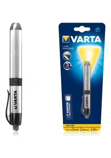 Varta 16611 LED Penlight: Kompakt ve Dayanıklı El Feneri, Güçlü LED Teknolojisi ile Kullanım Kolaylığı