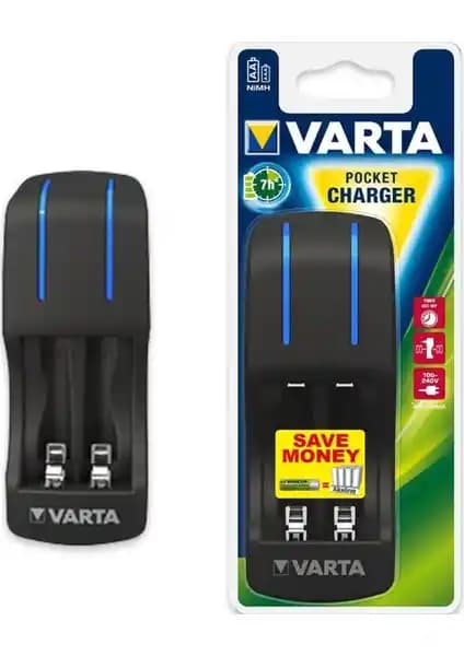 Varta 4 Kalem Pil Şarj Aleti 57642: Ekonomik ve Çevre Dostu Tekrar Kullanılabilir Enerji Kaynağı