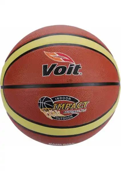 Voit Impact Basketbol Topu N5 Kahve-Byz: Dayanıklı ve Çok Yönlü Spor Malzemesi