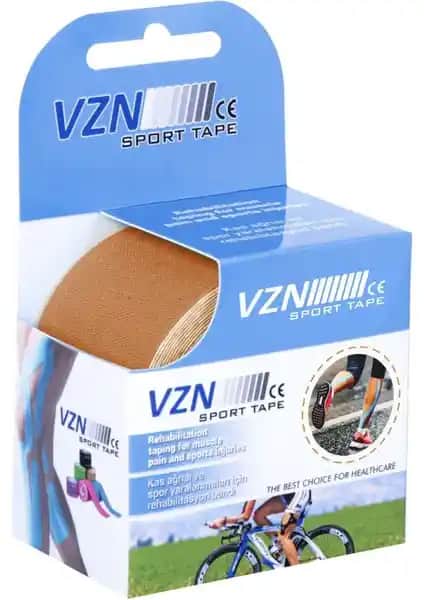 Vzn Sporcu Kas Ban<dı>: Performans ve İyileşmeyi Destekleyen Elastik Kinesiology Bantı