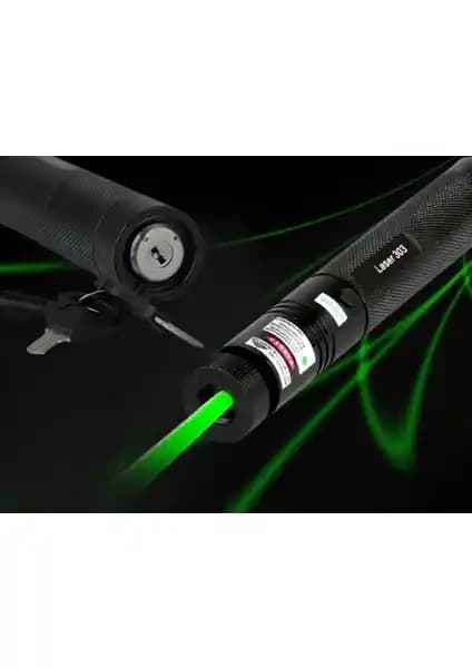 Wildlebend Yeşil Şarjlı Lazer Pointer 5000: Uzun Menzilli Güçlü Profesyonel Lazer