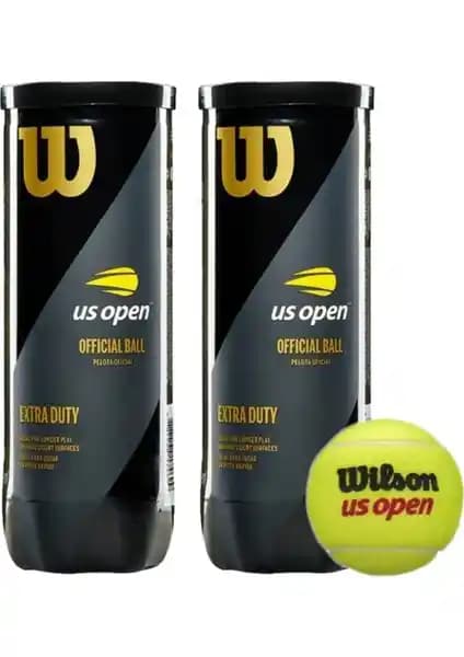 Wilson US Open 2 Kutu 3'lü Tenis Topu Profesyonel ve Dayanıklı Seçenekler