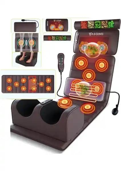 Yasomi Relaxon X10 Katlanabilir Elektrikli Tam Vücut Isıtmalı Masaj Yatağı Özellikleri ve Kullanım Avantajları