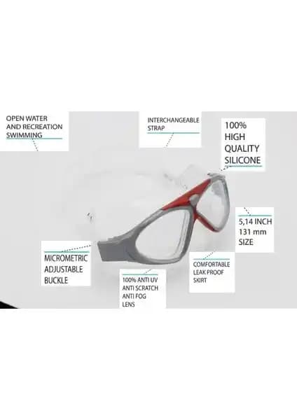 Yetişkin Yüzücü Gözlüğü: Yüksek Performans ve Konfor Sunan Yenilikçi Tasarım