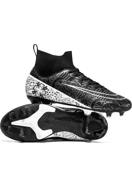 Yongtai Leipae Erkek Futbol Ayakkabısı Siyah Renkli Performans ve Konfor Sunar