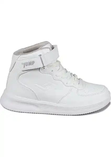 Yüksek Bilekli Beyaz Kadın Spor Ayakkabısı: Günlük Şıklık ve Konforun Modern Çözümü