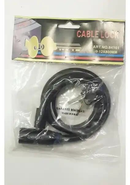 Zhongli Anahtarlı Bisiklet Kilidi Siyah: Güvenlik ve Kullanım Kolaylığı Sunan Dayanıklı Tasarım