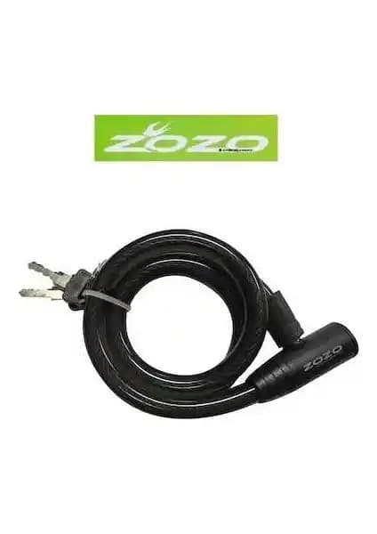 Zozo 12X80 Anahtarlı Halat Kilit Güvenli ve Pratik Kısa Süreli Kullanım İçin