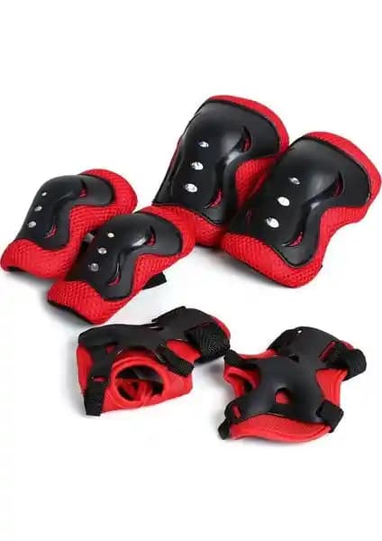 Zozo Çocuk Dizlik-Dirseklik-Bileklik Seti Güvenlik ve Konfor Sunan Koruyucu Ekipman