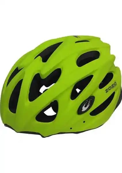 Zozo Raptor MV29 Işıklı Kask Lime Güvenlik ve Konfor Sağlayan Modern Tasarım