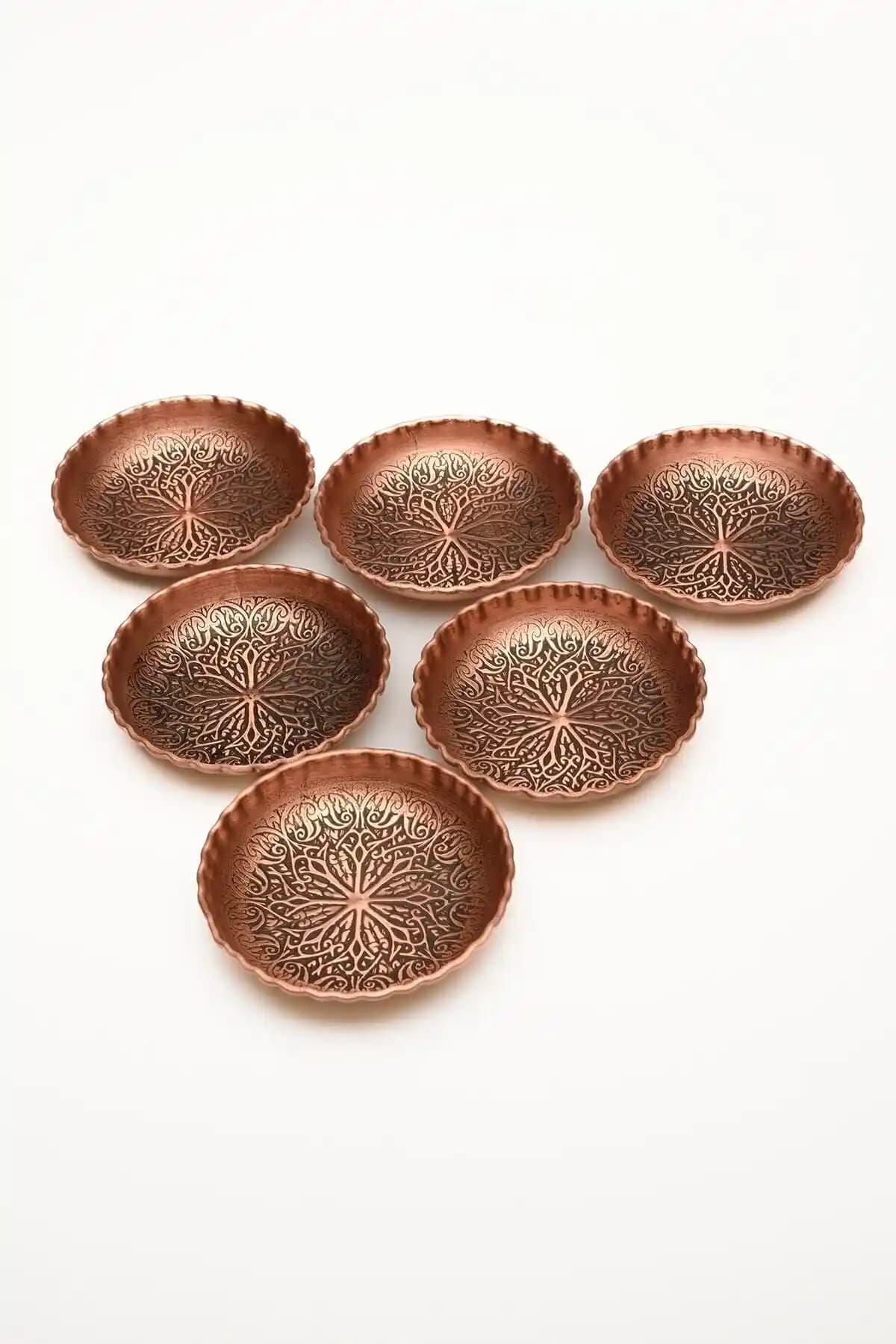 Ahcahome Bakır Çerezlik Seti: Estetik ve Dayanıklı Mutfak Aksesuarları