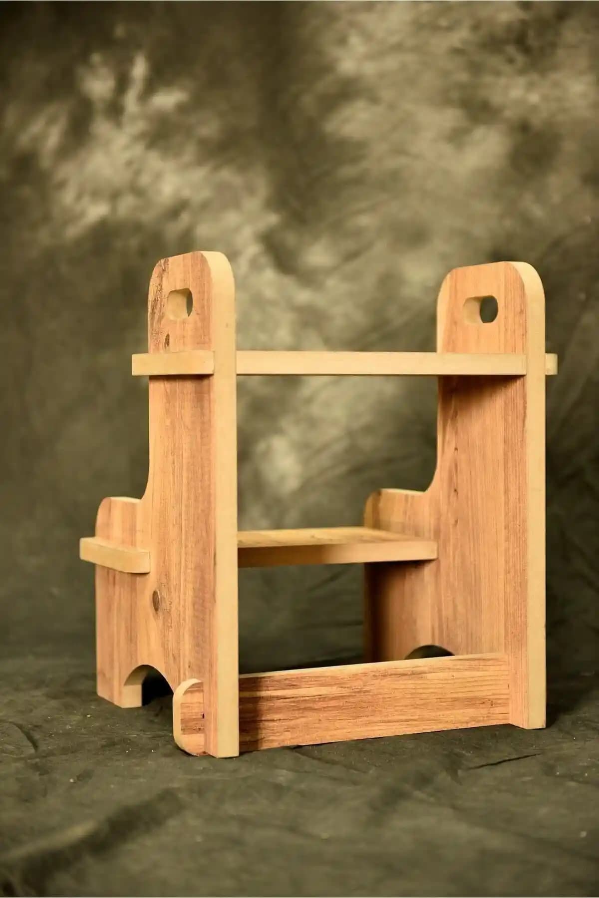 Ankaevdizayn Ahşap Montessori Basamak Tabureleri Güvenli ve Estetik Tasarım