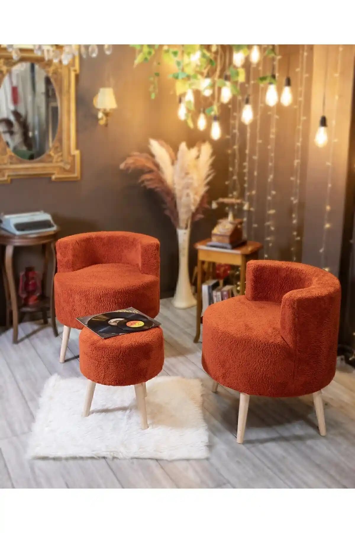 Ars TARÇIN Çay Seti Modern ve Şık Oturma Çözümü Türkiye Üretimi