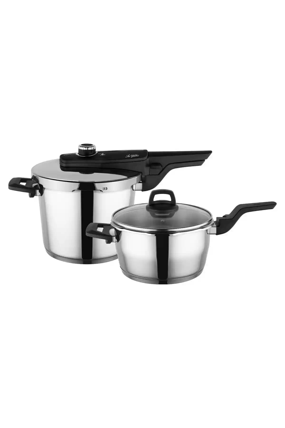 Aryılz Easy Quick Kanka Düdüklü Set: Dayanıklı ve Şık Mutfak Pişirme Çözümü