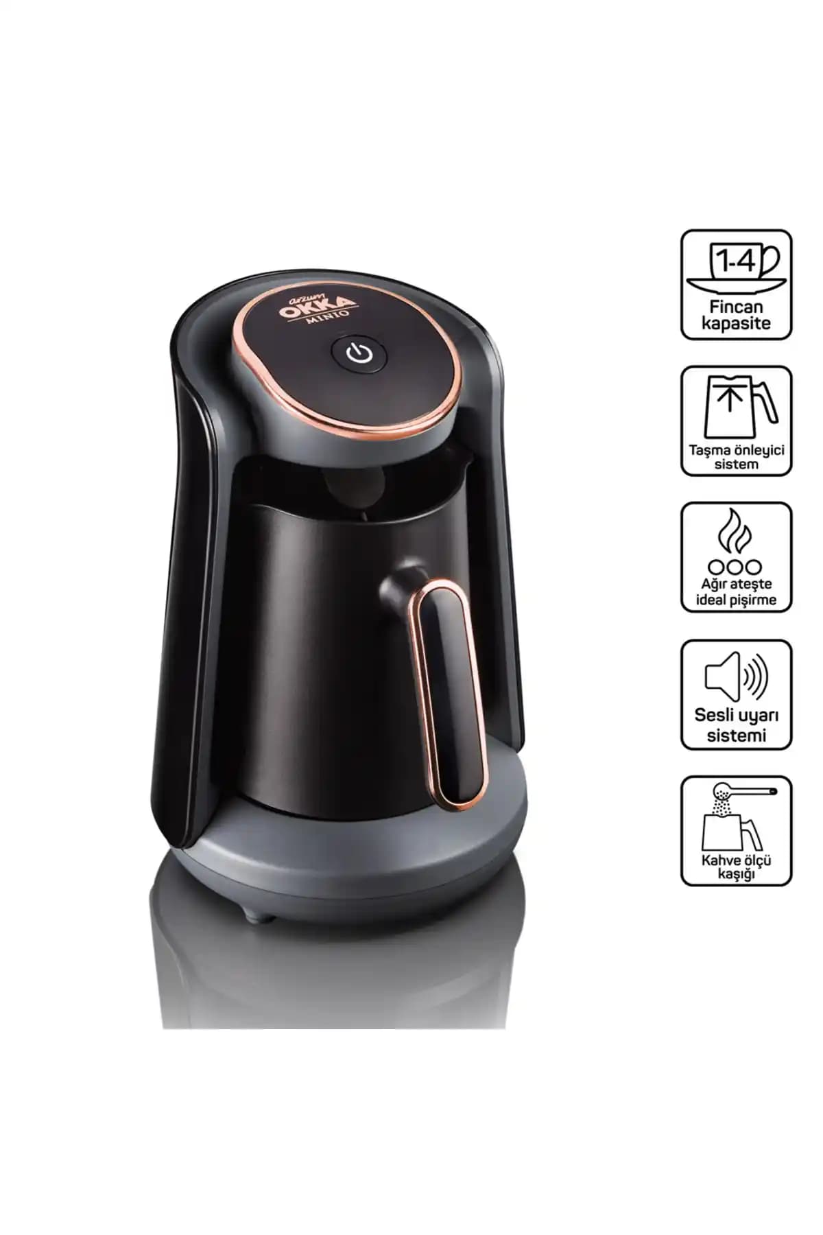 Arzum Okka Minio Türk Kahvesi Makinesi: Modern Tasarım ve Üstün Fonksiyonlar