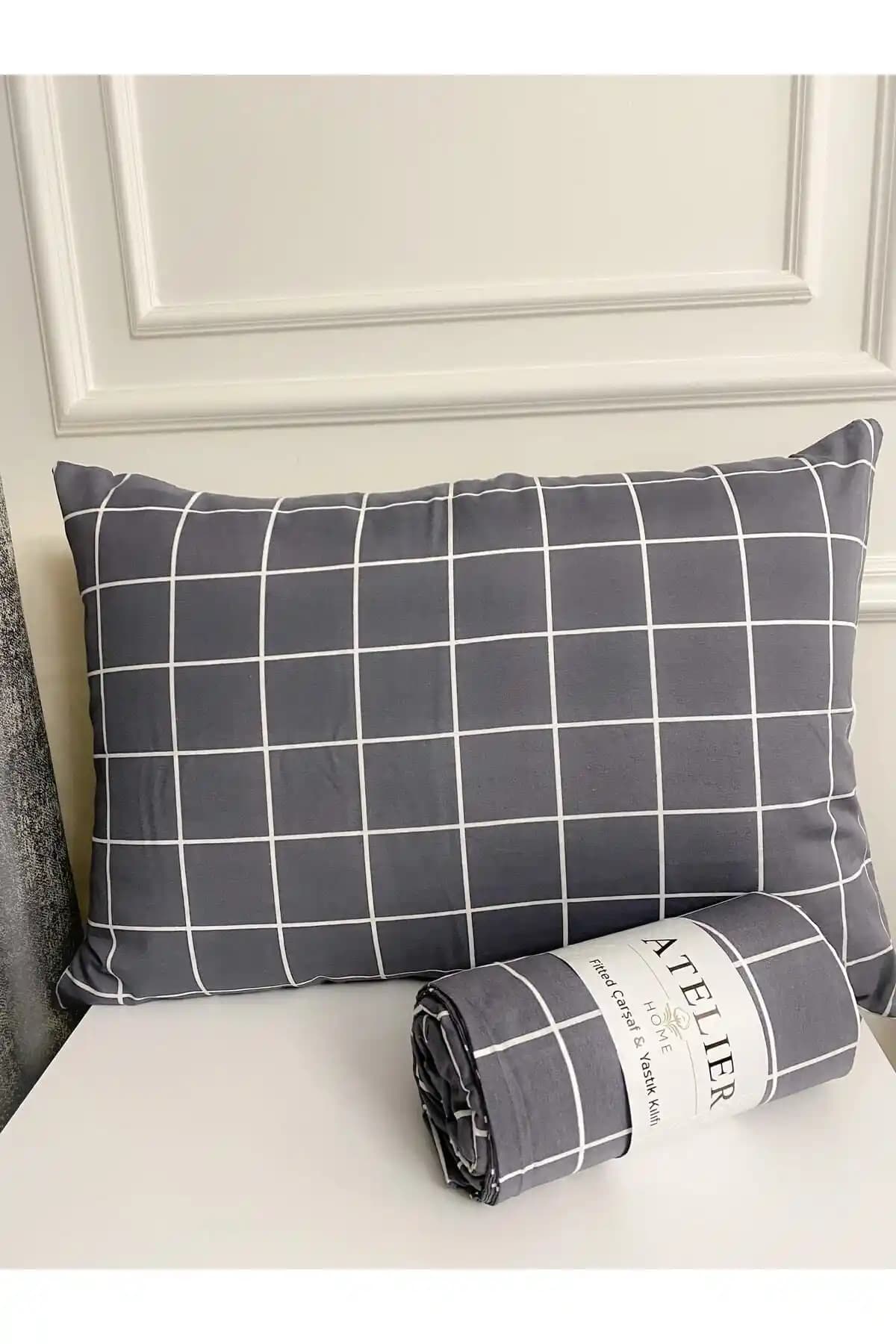 Atelier Home Ranforce Lastikli Çarşaf Seti: Şık ve Konforlu Yatak Odası Dekorasyonu İçin Ideal