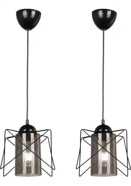 Begüsa 2 Adet Modes Siyah-Füme Akrilik Modern Aydınlatma Seti Özellikleri ve Değerlendirmeleri