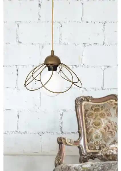 Begüsa Mango Tekli Eskitme Aylandırma Armatürü Modern ve Şık Tasarımıyla Dekorasyonunuza Zarif Dokunuş Katar