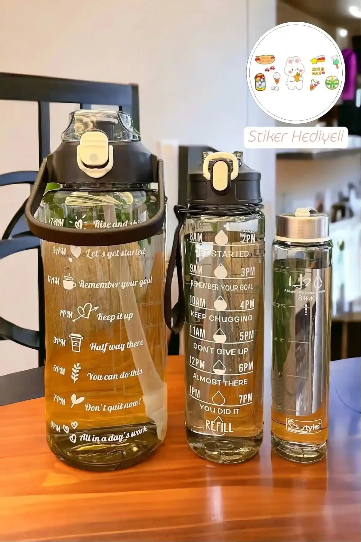 Berdina Home 3'lü Şeffaf Pipetli Spor Suluk Taşınabilir Su Şişesi Özellikleri ve Kullanım İpuçları