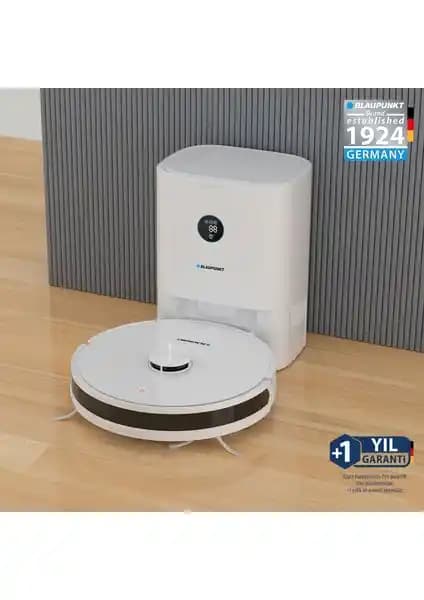 Blaupunkt S40 Robomaster Akıllı Robot Süpürge Çöp İstasyonlu Temizlik Çözümü