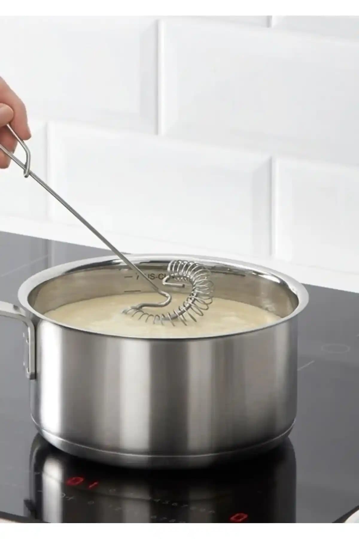 BLUE SİDE Solingen Pratik Çırpıcı: Modern ve Dayanıklı Paslanmaz Çelik Mutfak Gereci