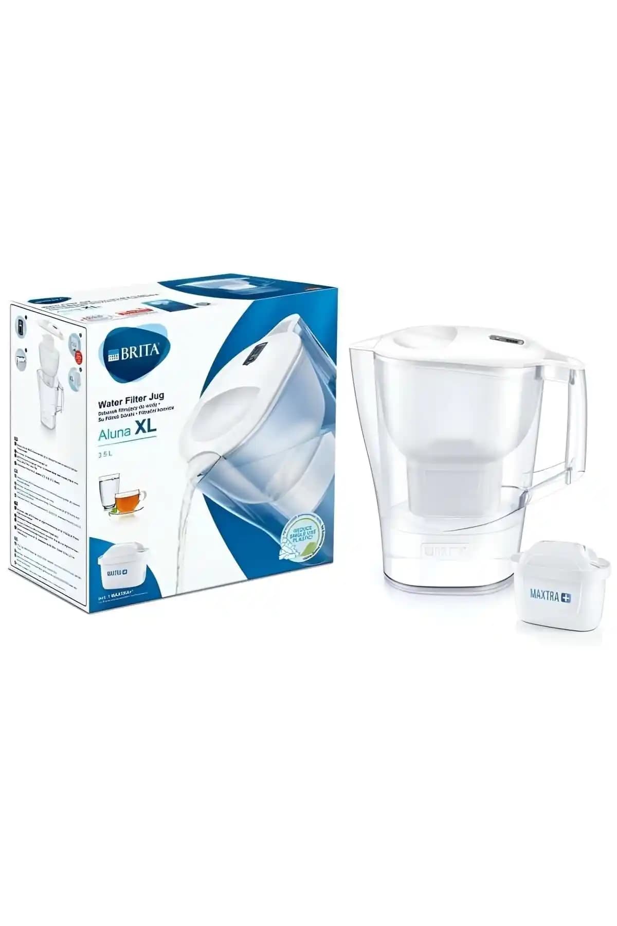 BRITA Aluna XL Su Arıtma Sürahisi: Sağlıklı ve Lezzetli Su İçin Modern Çözüm