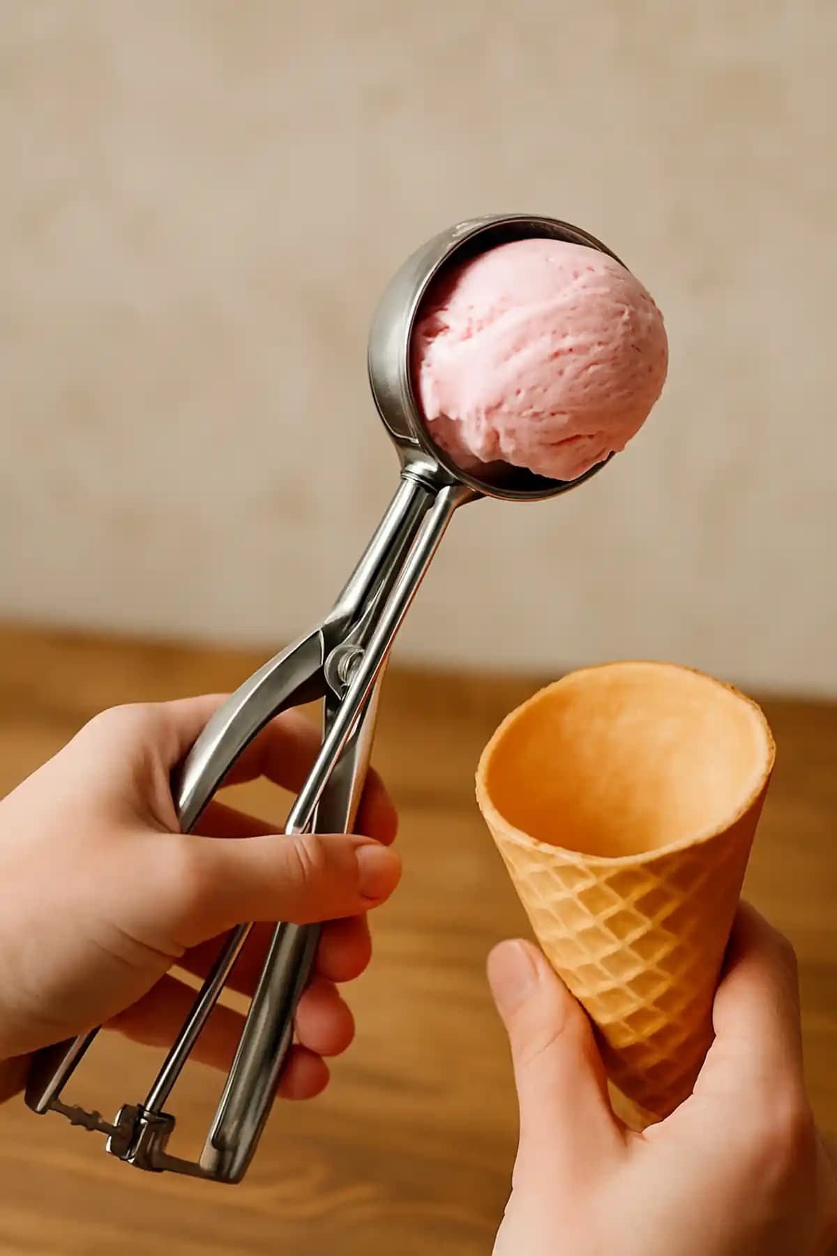 Ceviz Home Küçük Boy Paslanmaz Çelik Dondurma Kaşığı Pratik ve Şık Mutfak Gereci