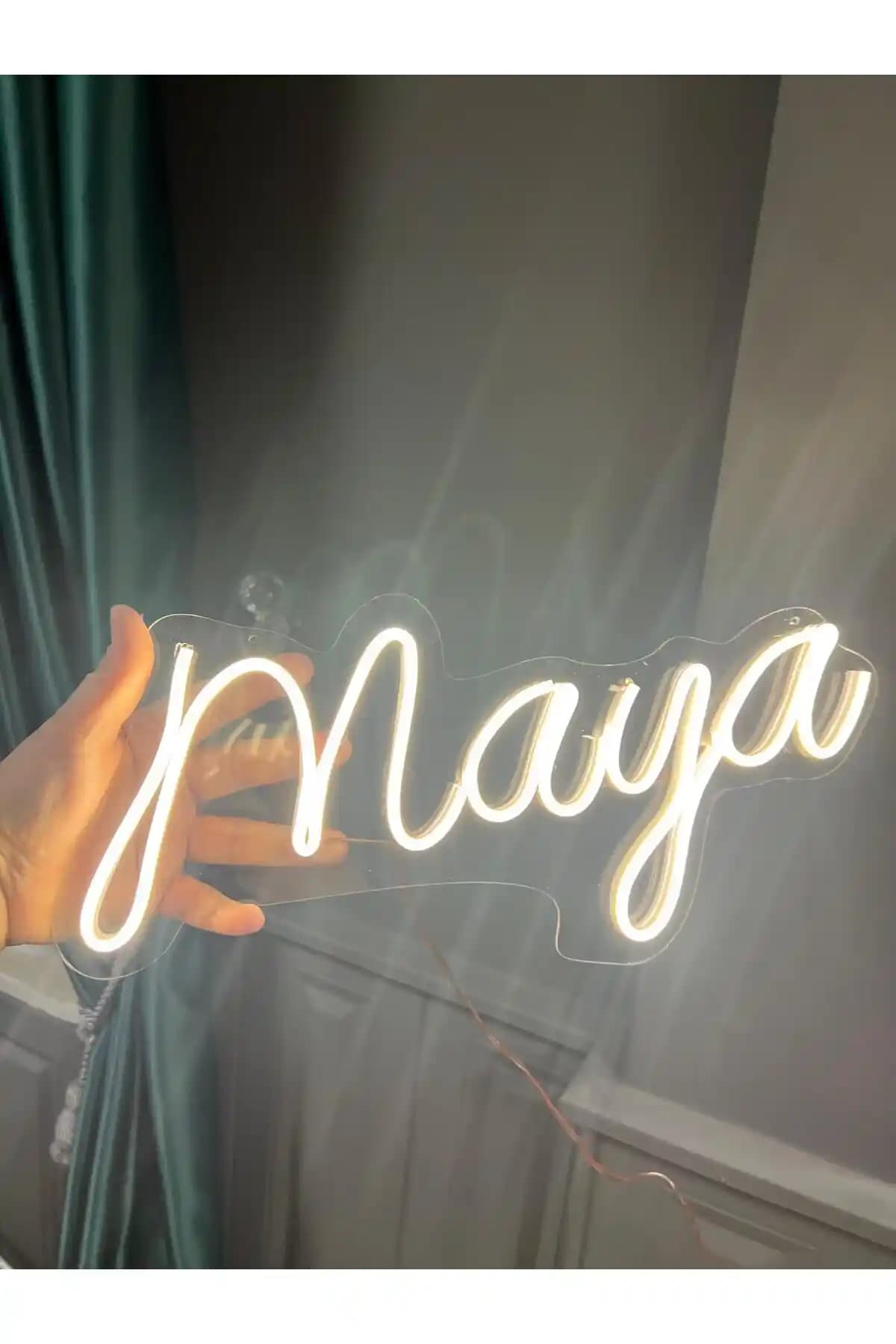 DECCOR EVİM Neon LED Yazı: Modern ve Kişiselleştirilebilir Dekoratif Işık Ürünü