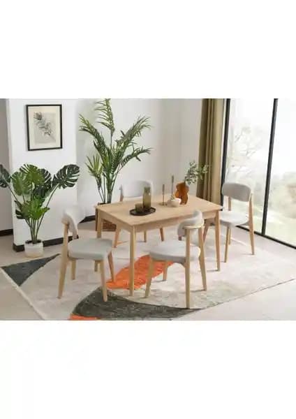 Dekorazi Aybüke Masa Takımı: Modern ve Şık Oturma Grubu Çeşidi