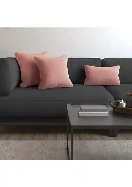 Demor Home Soft Serisi Bebek Pembesi Kırlent Kılıfı: Estetik ve Konfor Sunan Yumuşak Tasarım