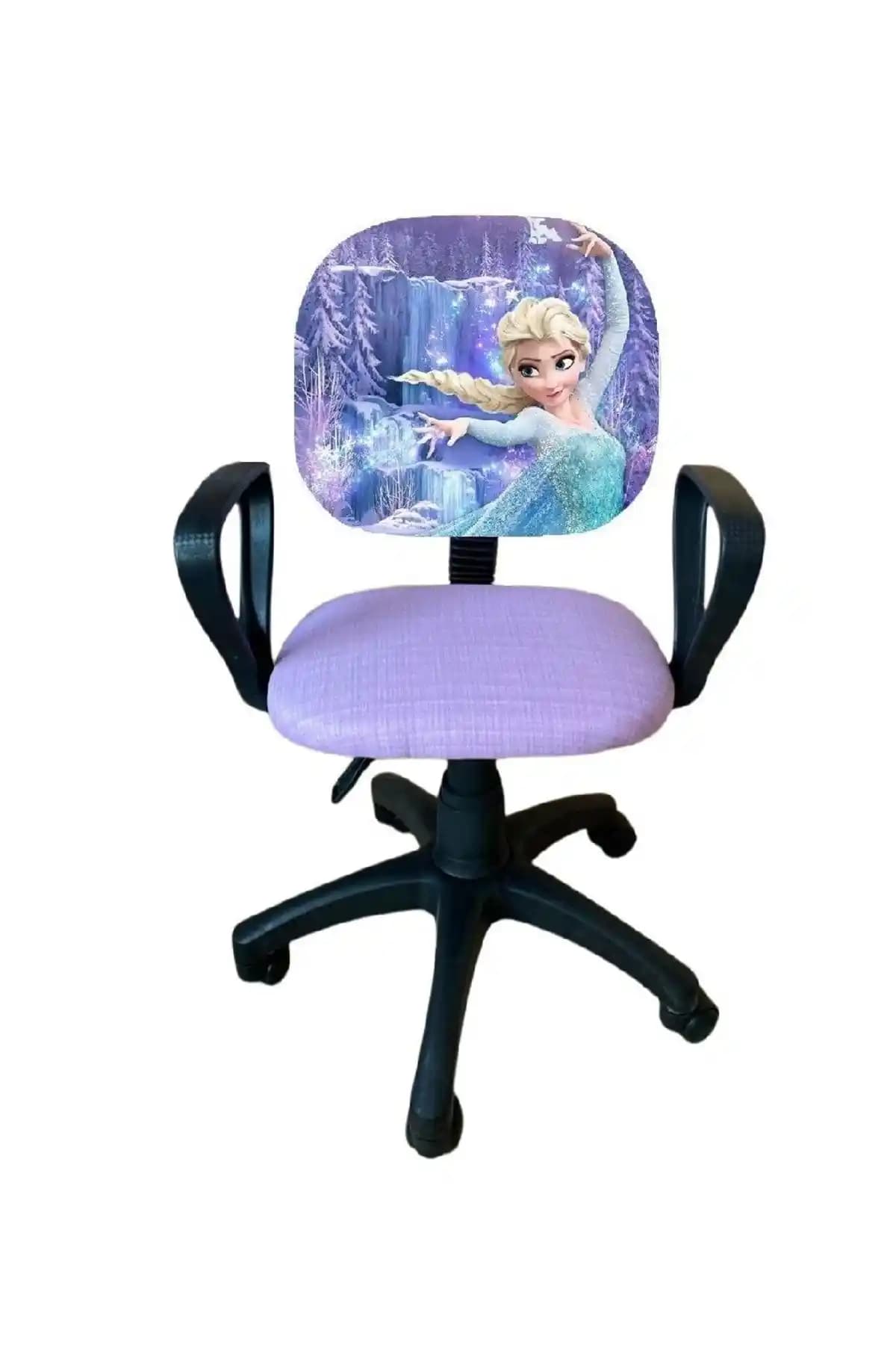 Depolife Frozen Desenli Çocuk Çalışma Koltuğu Modern Tasarım ve Fonksiyonellik