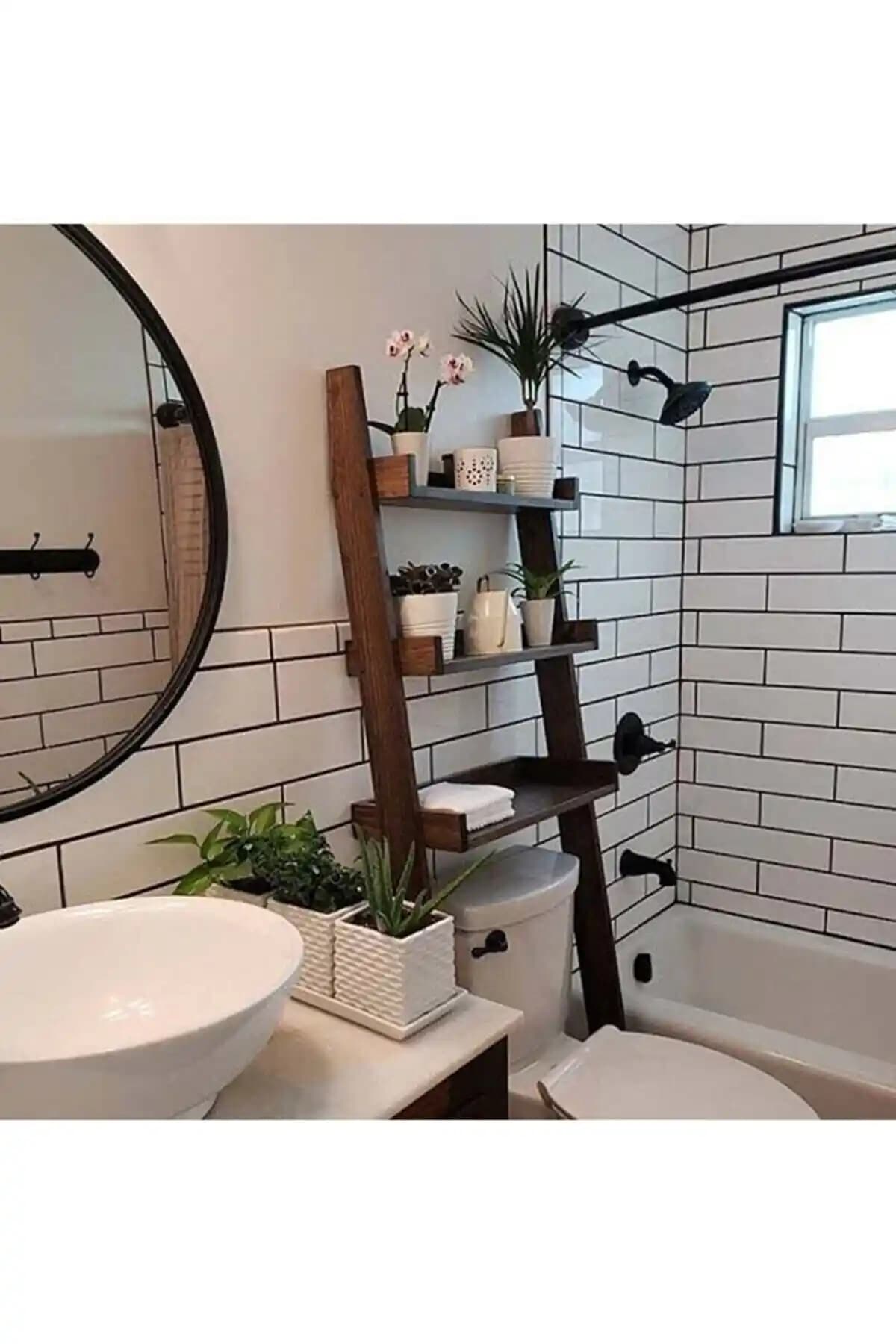 Doğal Ahşap Banyo Düzenleyici: Estetik ve Dayanıklı Tasarım Çözümü