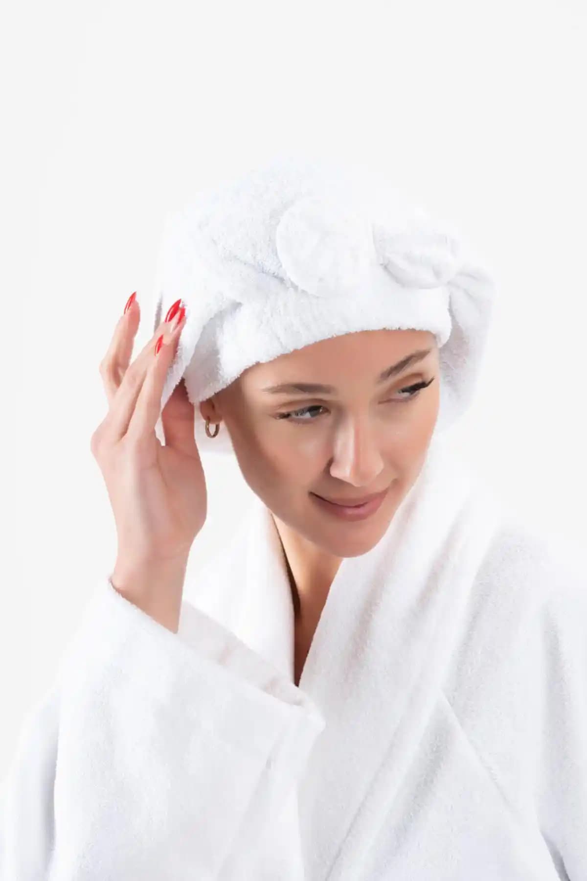 Ender Home CottonVerse Saç Kurulama Bonesi Doğal ve Estetik Tasarımıyla Yüksek Performans Sunar