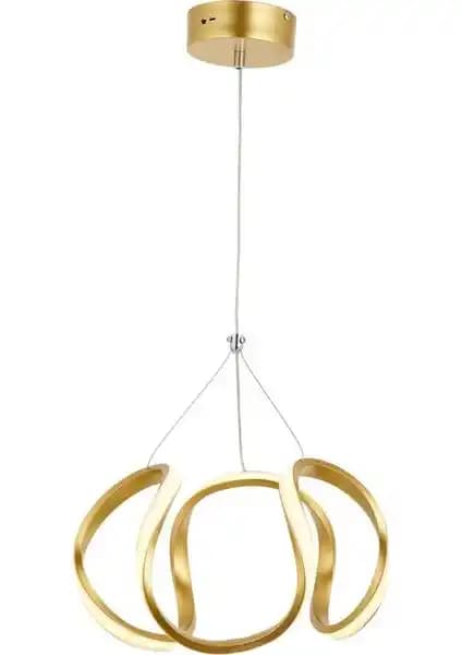 Eray Aydınlatma 1666-30 Sarı LED Avize: Modern Tasarım ve Çok Yönlü Aydınlatma Çözümü