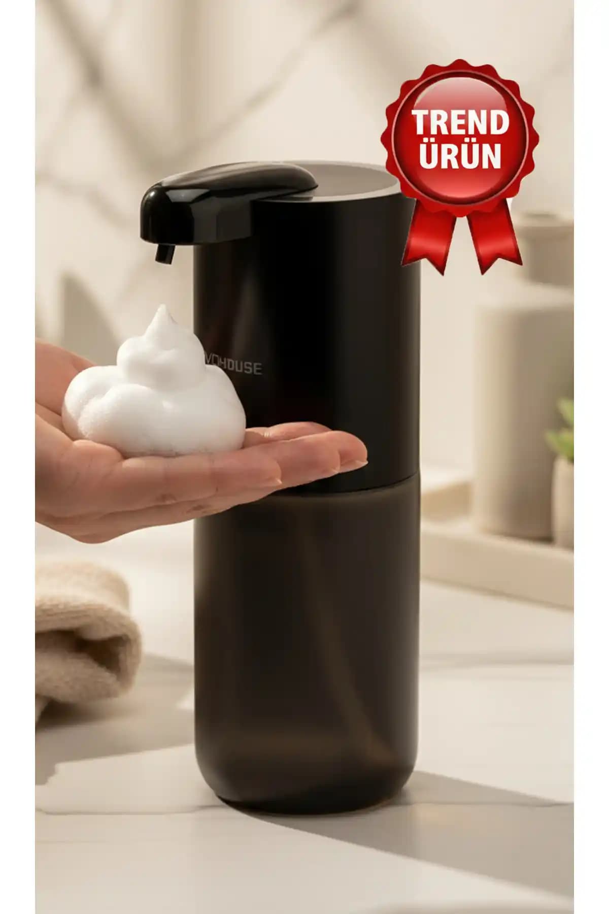 Evo House Otomatik Sensörlü Köpük Sabunluk: Modern ve Pratik Temizlik Çözümü