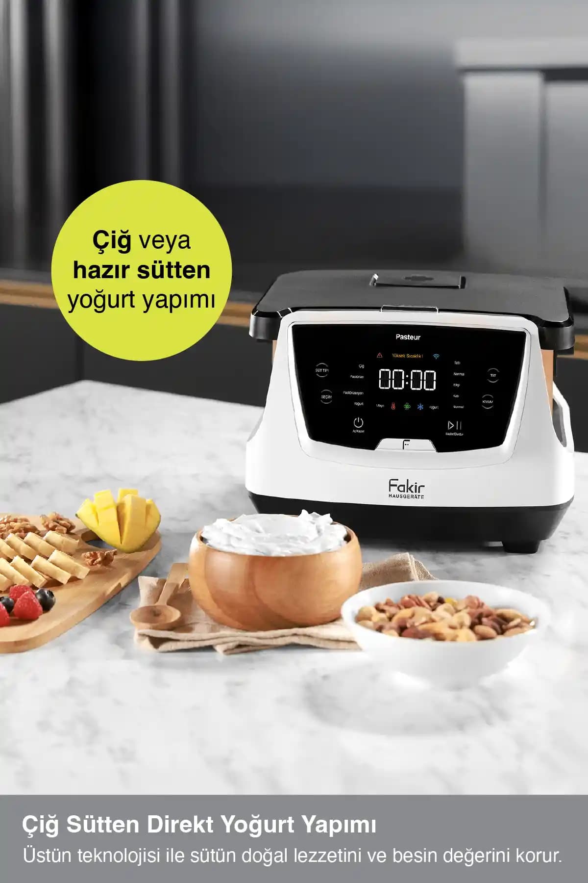 Fakir Pasteur Çiğ Süt Kullanabilen Pastörize Yoğurt Makinesi Özellikleri ve Kullanım Avantajları