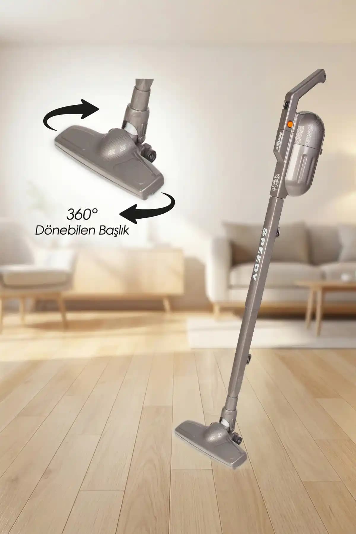 Fantom Speedy Pro Du 2100 Dikey Süpürge: Güçlü Performans ve Kullanım Kolaylığı