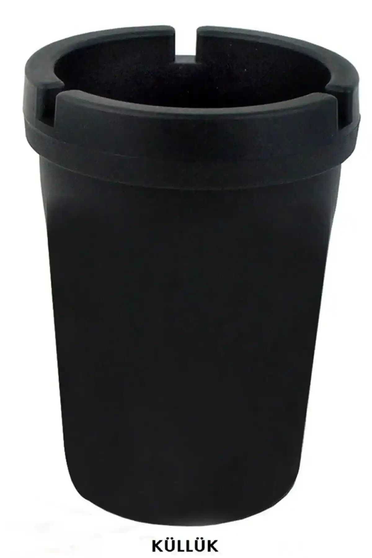 FBZhome Plastik Kokusuz Küllük Siyah Modern ve Dayanıklı Tasarım