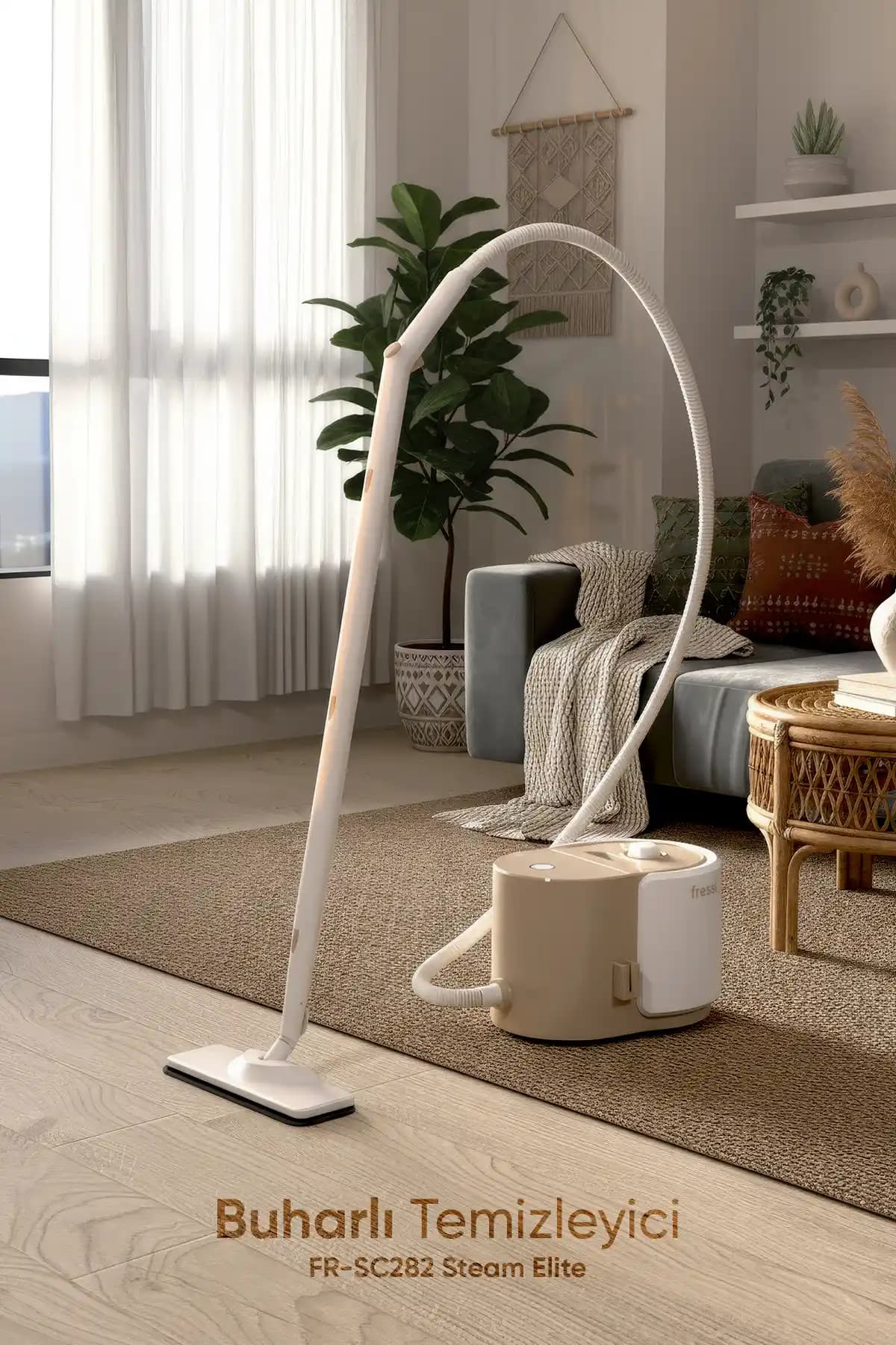 Fressi Çok Fonksiyonlu Buharlı Temizleyici Temizlik Seti FR-SC282 Steam Elite Özellikleri