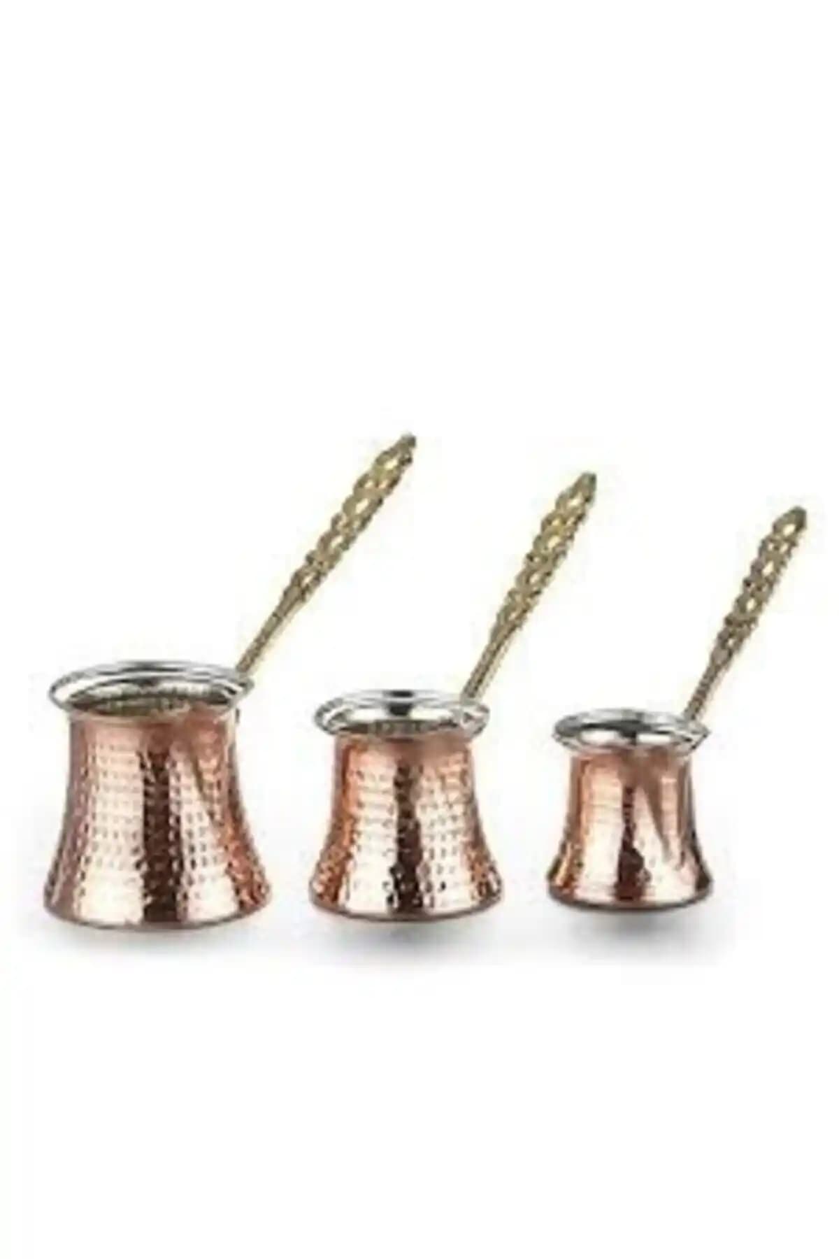 Gaziantep El Yapımı Bakır Cezve Seti: Geleneksel Tasarım ve Dayanıklılık Bir Arada