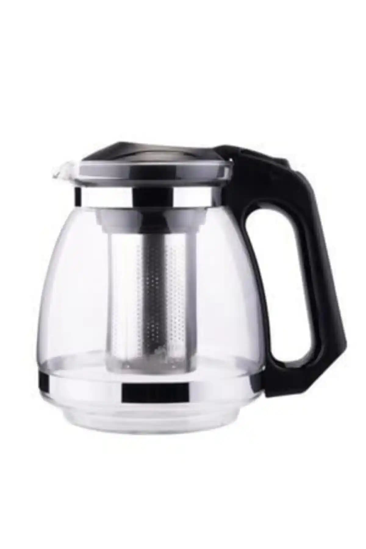 Genel Markalar 1,5 Lt Çelik Süzgeçli Borasilikat Cam Demlik: Estetik ve Dayanıklı Mutfak Gereci