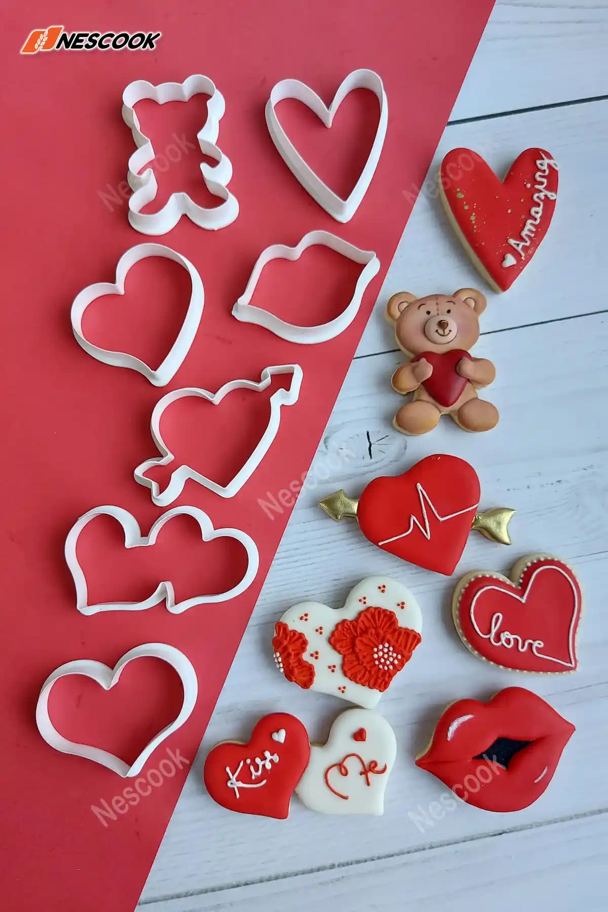 Genel Markalar 7'li Kalp Kurabiye ve Şeker Hamuru Kalıbı İncelemesi ve Kullanım İpuçları