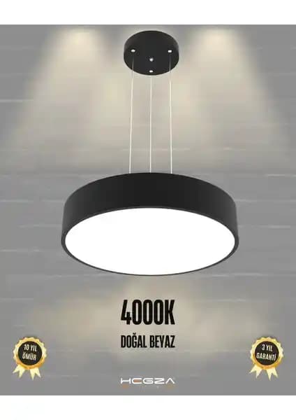 Hegza Lighting Drum 40cm Modern LED Avize ile Şık ve Fonksiyonel İç Mekan Aydınlatması