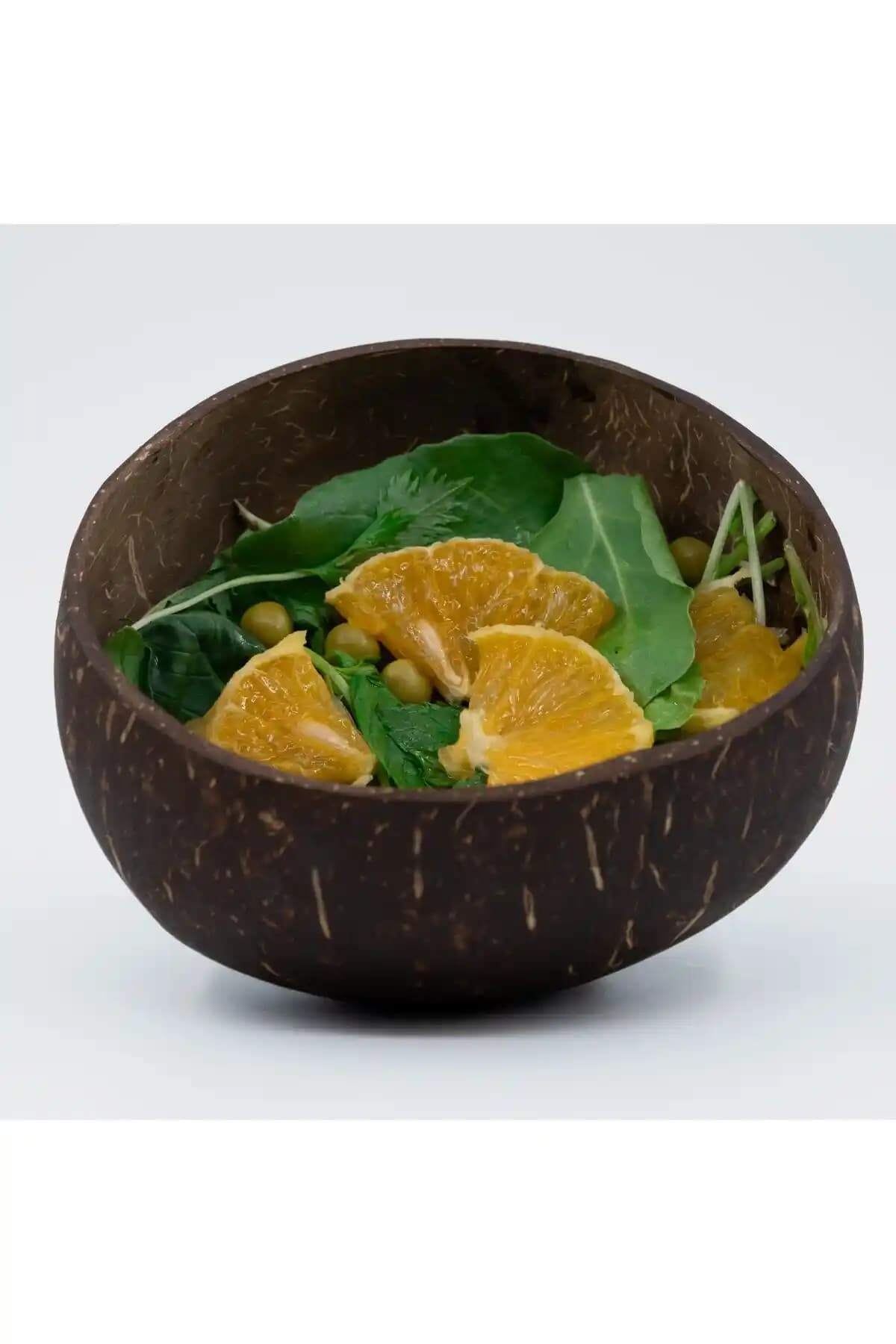 Hindistan Cevizi Kabuğundan El Yapımı Doğal ve Sürdürülebilir Dekoratif Kase