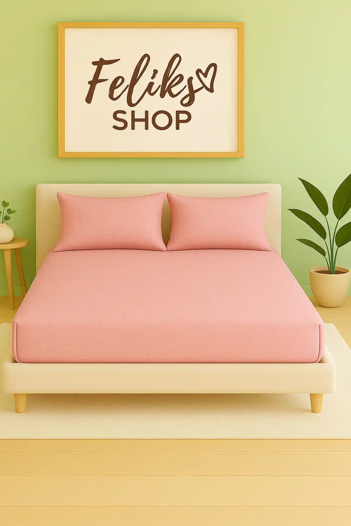 Home Çift Kişilik Lastikli Çarşaf Seti: Estetik ve Fonksiyonel Yatak Odanız İçin Uygun